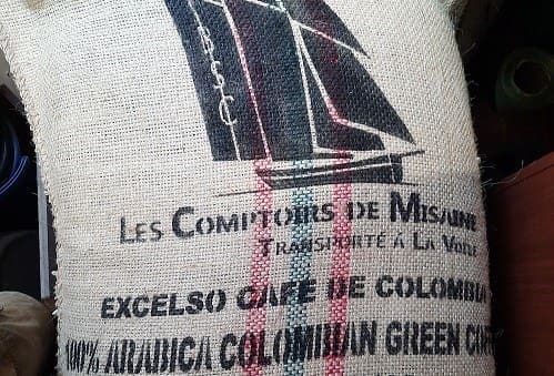 Colombian coffee - Comptoirs de Misaine - sail cargo